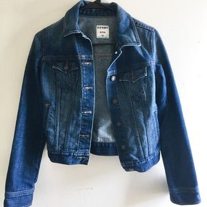 Old Navy cropped denim jacket